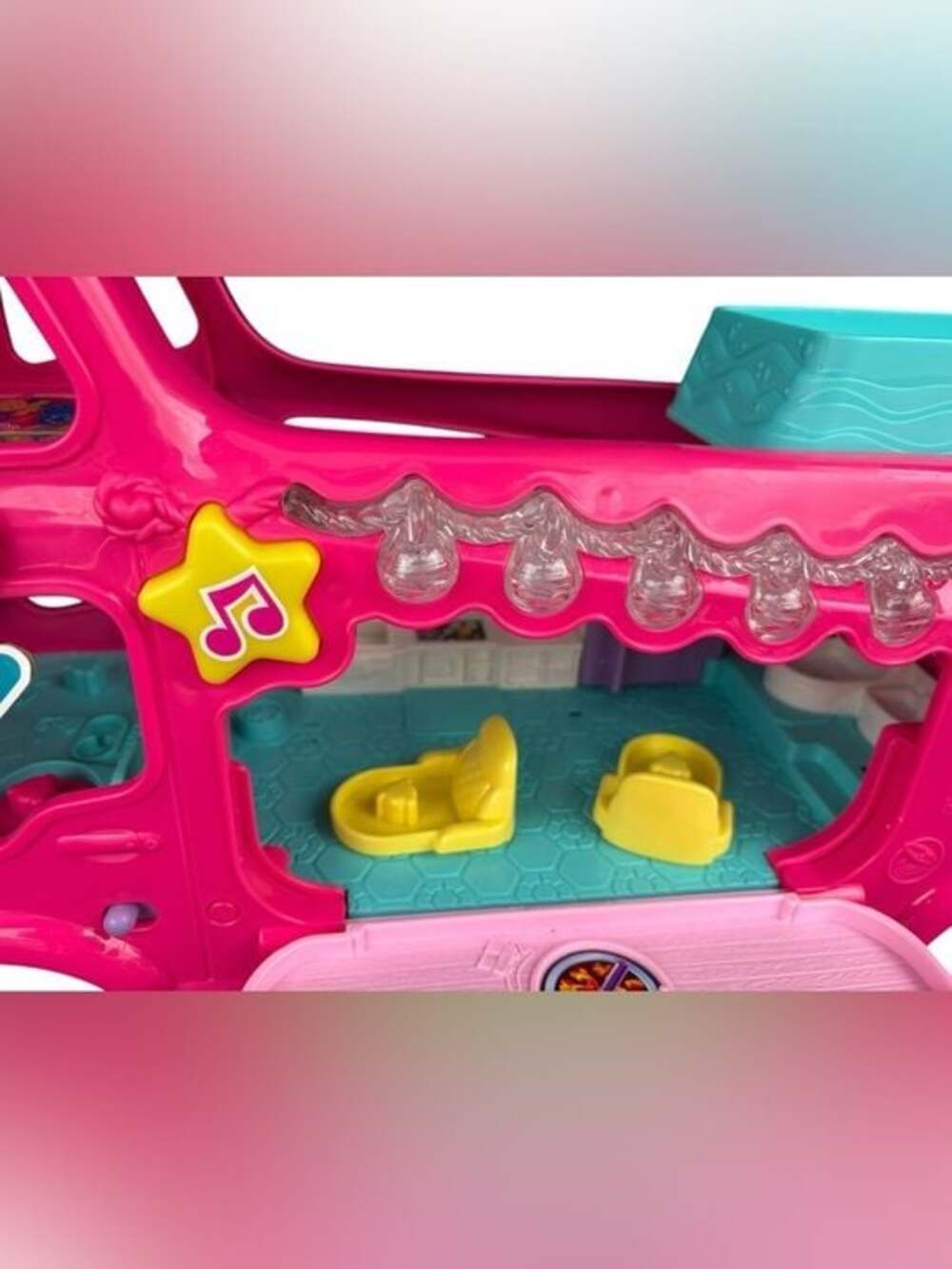 Fisher Price Little People Barbie Dream Camper RV Pink Tested NWT - Picture 3 of 6